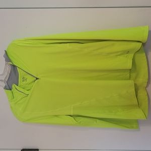 Womans Large champion long-sleeved half zip pull over.